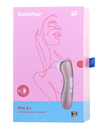 Вакуумный стимулятор клитора Satisfyer Pro 2+