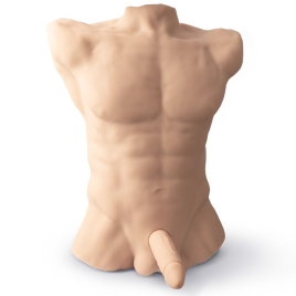 Фаллос с торсом SILEXD Apollo L 7"