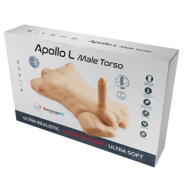 Фаллос с торсом SILEXD Apollo L 7"