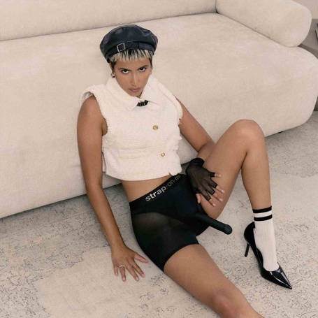 Трусики-шорты Strap-on-me Harness Lingerie Halo