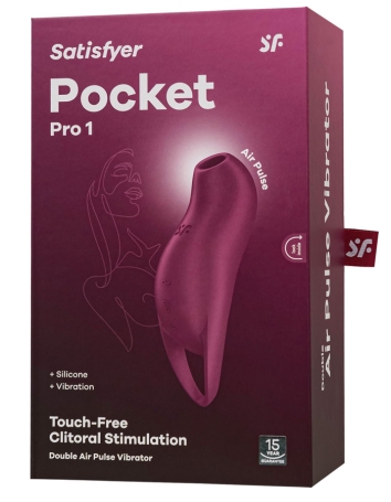 Стимулятор клитора Satisfyer Pocket Pro 1