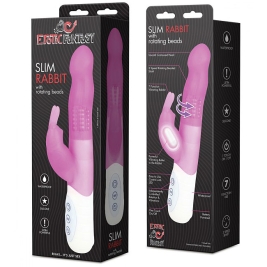 Вибратор Erotic Fantasy Slim Rabbit