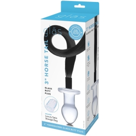 Пробка с хвостом Glas 3" Horse Tail
